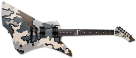 LTD SIGNATURE  James Hetfield Snakebyte  Kuiu Camo Satin  6-String Electric Guitar 